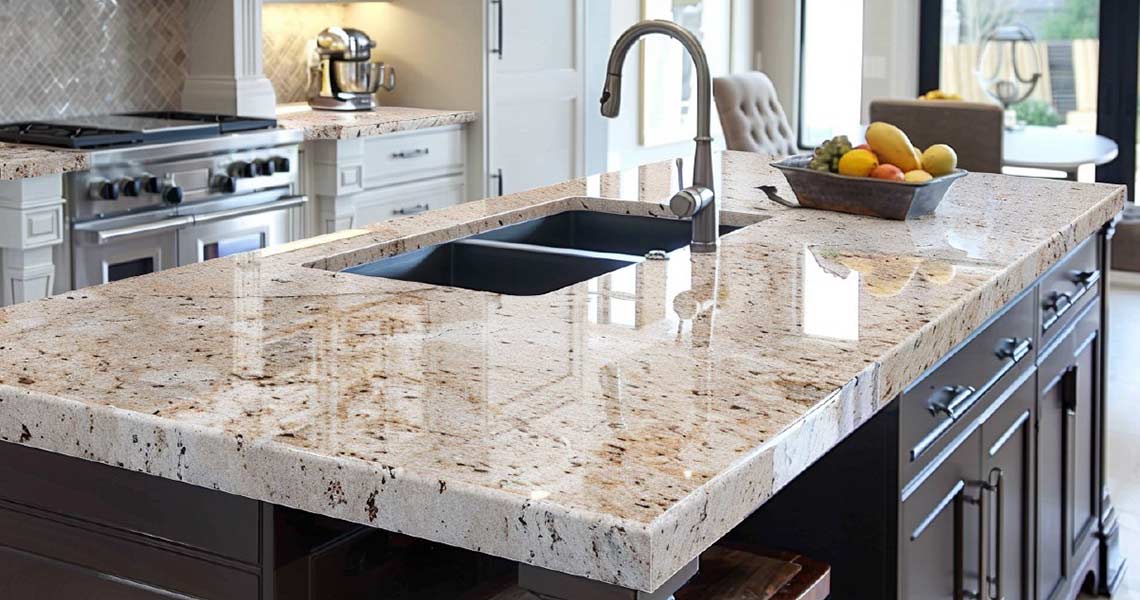 Granite countertop Granite countertop view